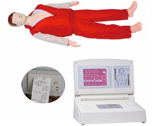 2010版大屏幕液晶彩顯高級電腦心肺復蘇模擬人